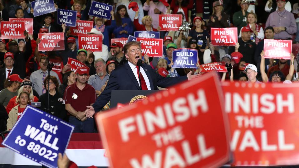 Donald Trump Holds MAGA Rally In El Paso To Discuss Border Security