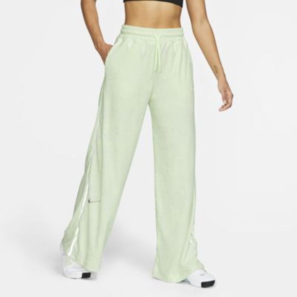 Nike green fleece training pants.