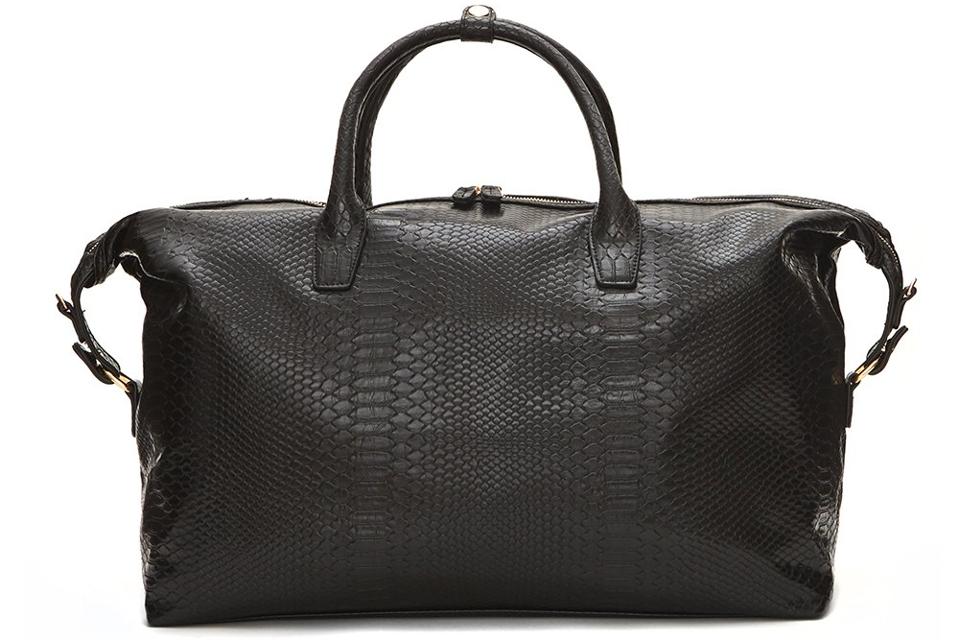 vegan snake leather bag