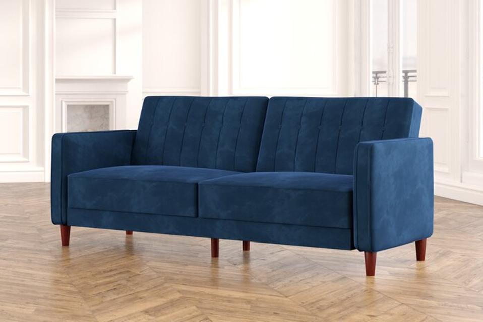 Velvet couch