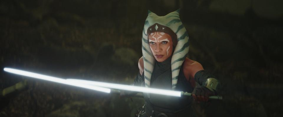 Rosario Dawson as Ahsoka Tano in The Jedi