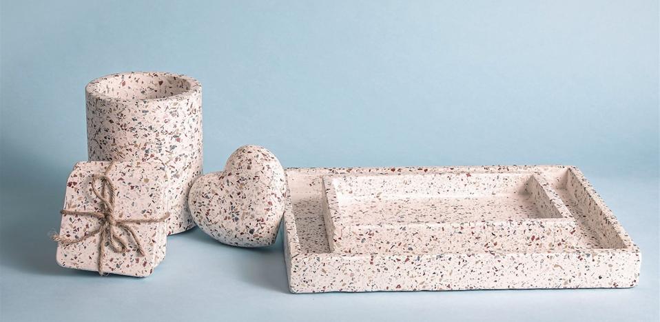 terrazzo decor accesories