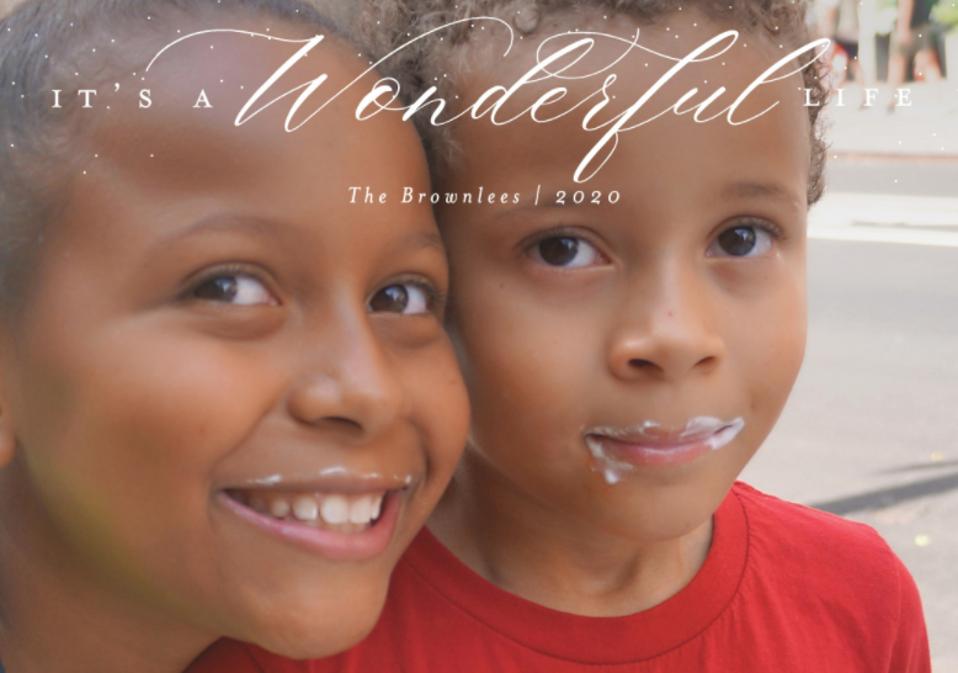 Two kids eating ice cream