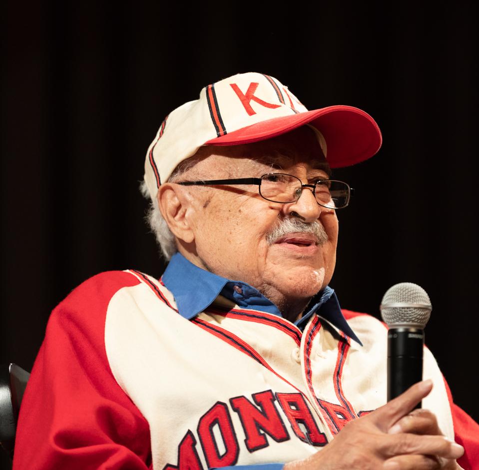 Jim Robinson speaking at The Other Boys of Summer premier at the Cooper Union, January 31, 2019 in New York City.