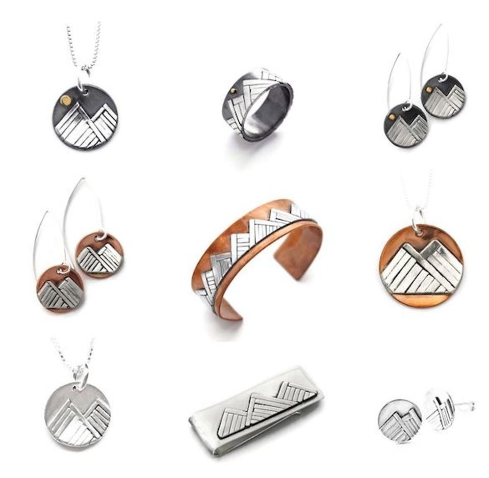 Mountain Jewelry Collection, Jen Lesea Designs