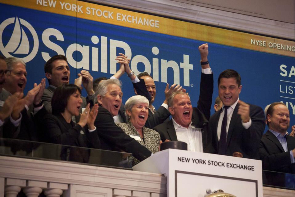 Trading On The Floor Of The NYSE As U.S. Stocks Decline With Dollar