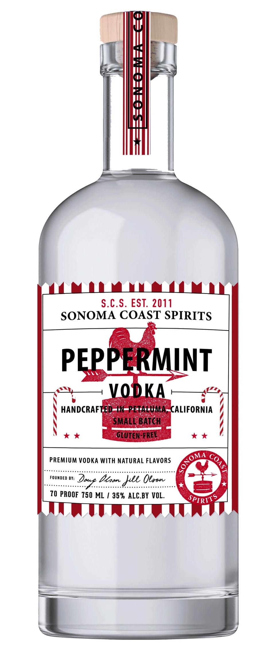 Sonoma Coast Spirits Peppermint Vodka