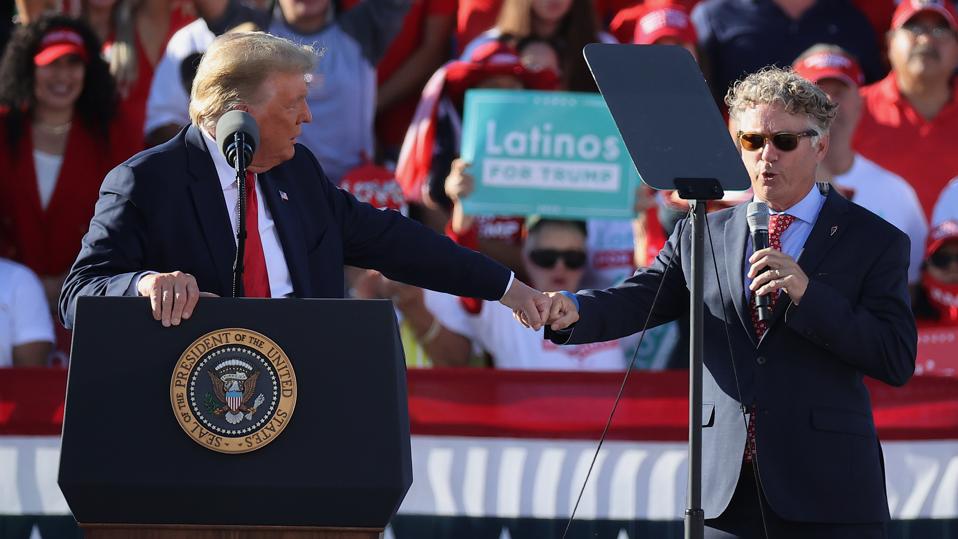 Donald Trump Campaigns In Arizona Ahead Of Presidential Election