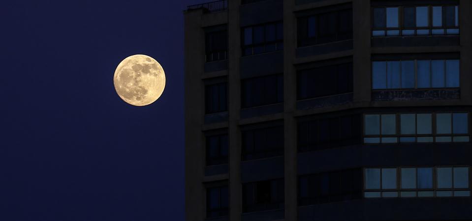 Full Moon Over Gaza