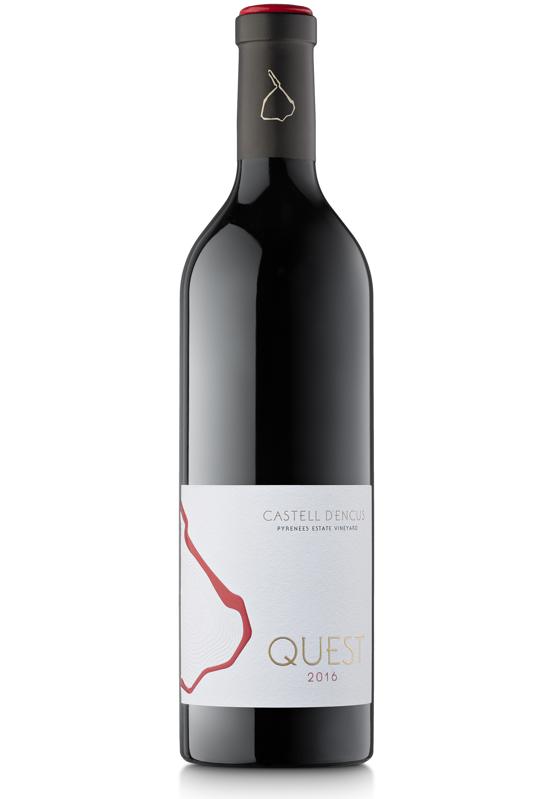 Bottle of red wine, Castell d’Encus Quest