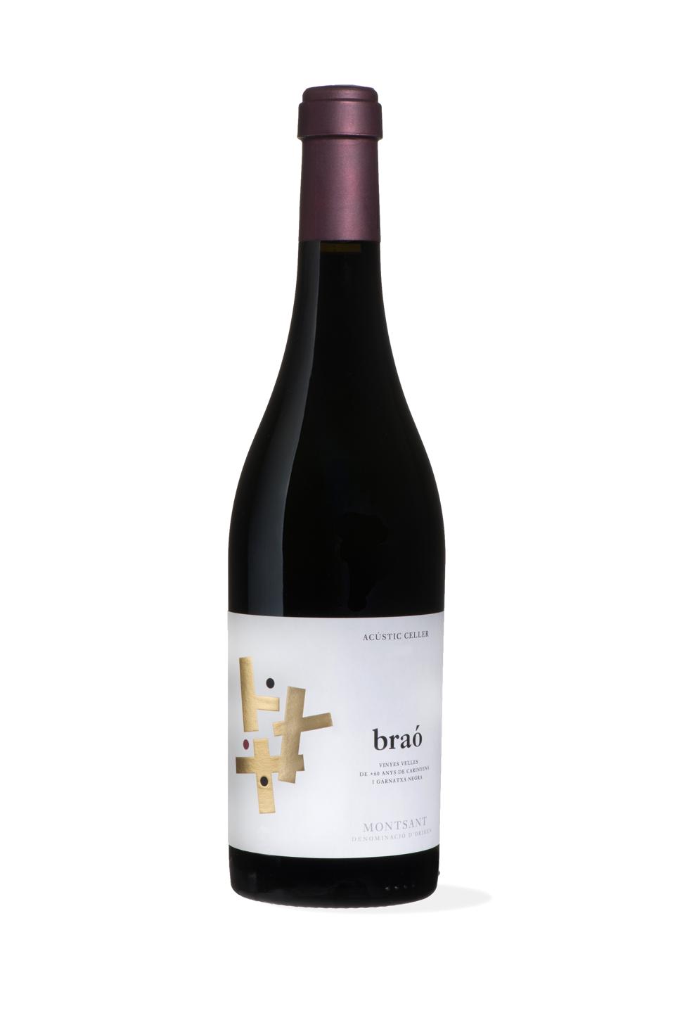 Bottle of red wine, Acustic Braó