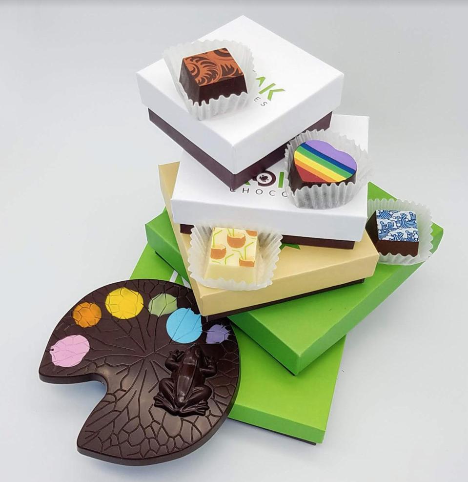 The Holiday Chocolate Tower