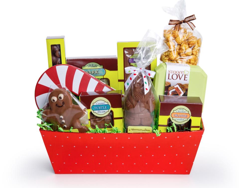 Merry And Bright Gift Basket