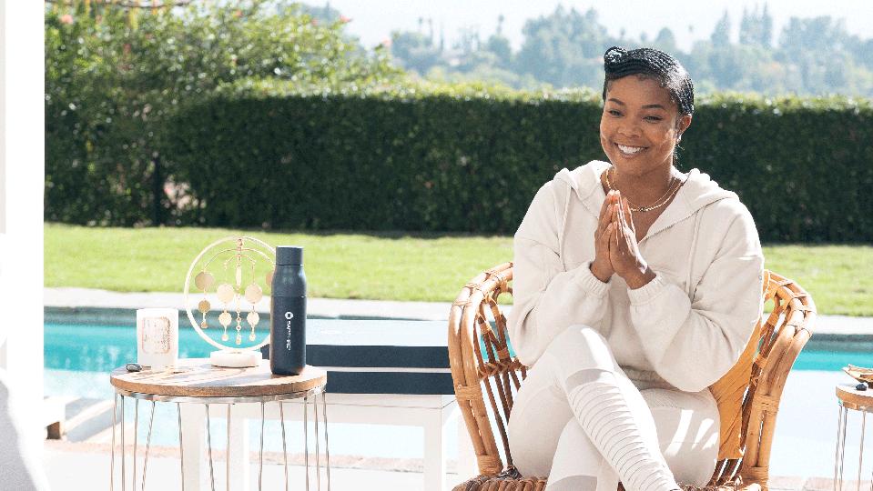 Gabrielle Union and Dwayne Wade's guided meditation with Logan Browning.