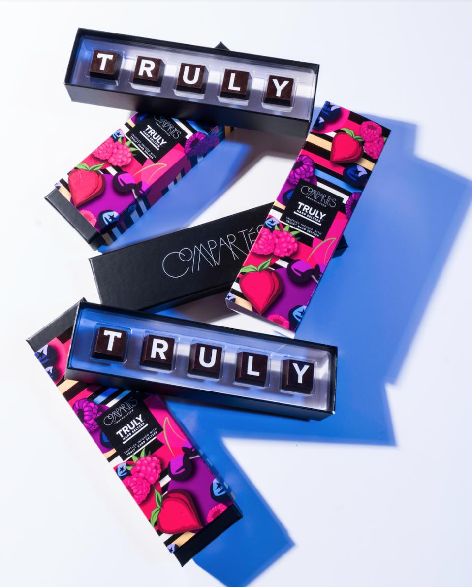 Truly Hard Seltzer X Compartes Truffles