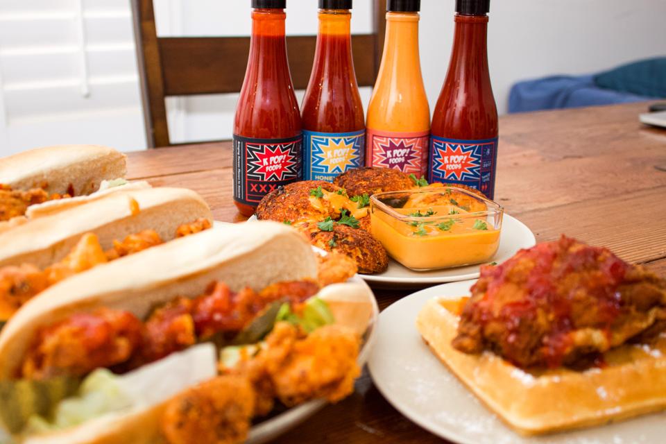 KPop's sauce lineup