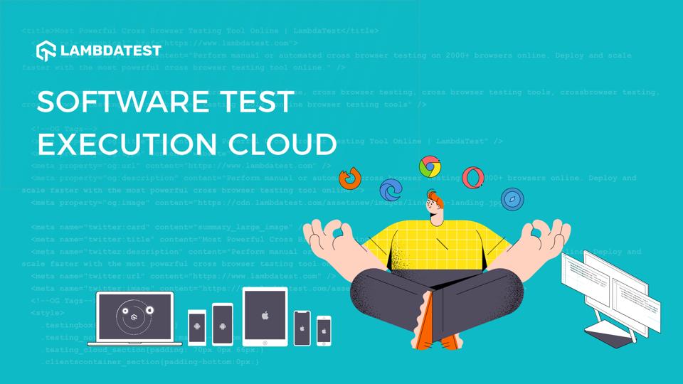 A screenshot of Lambda Test's platform