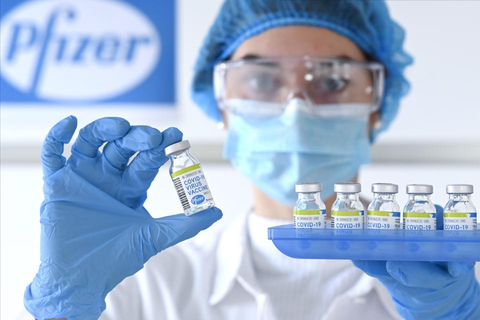 Coronavirus Vaccine Pfizer BioNTech Photo Illustration