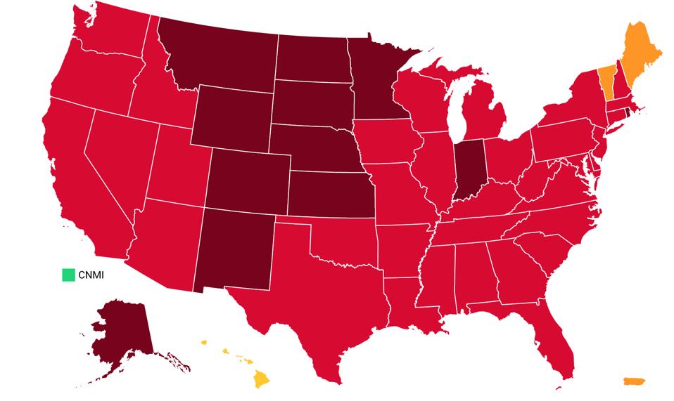 December U S Travel Restrictions By State Christmas Quarantine And Covid 19 Test Requirements December U S Travel Restrictions By State Christmas Quarantine And Covid 19 Test Requirements