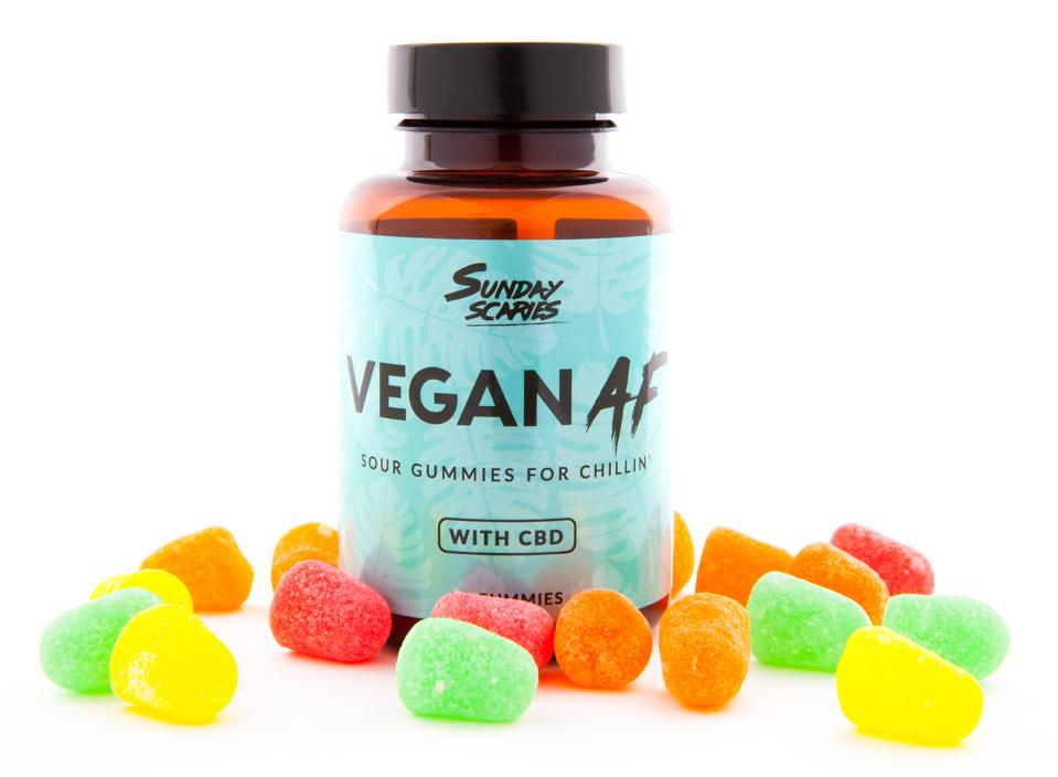 Vegan gummies with CBD