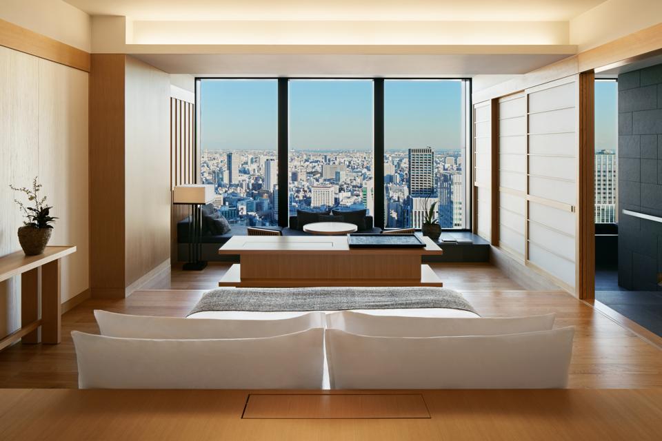 View from the Suite at Aman Tokyo