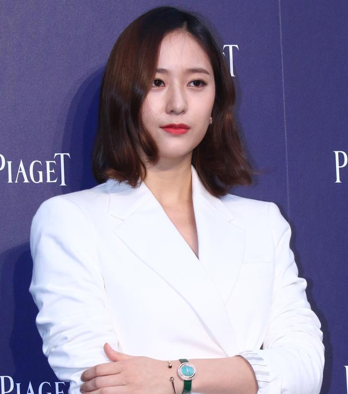 Krystal Jung attends the opening ceremony of Piaget