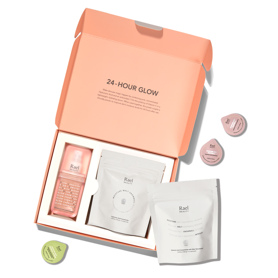 These skincare BFFs bring out the best in each other to bring out the best in you. This dewy duo provides an instant surge of hydration that lasts up to 24 hours after use. Immediately boosts the look of skin's natural radiance, texture, and tone.