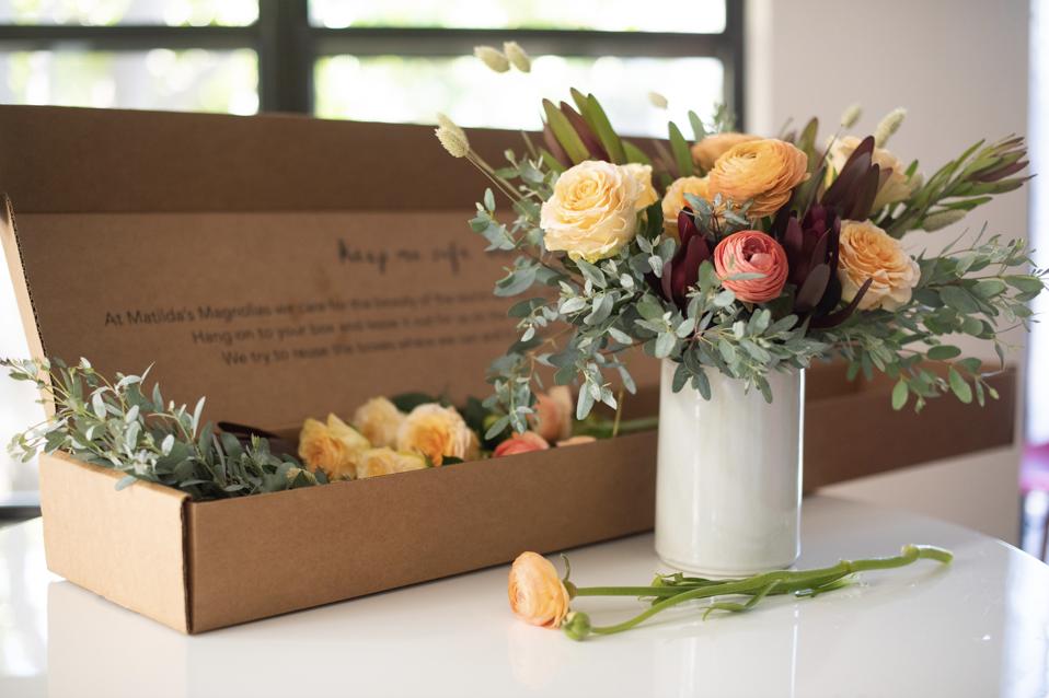 Matilda's Bloombox Flower Arrangement