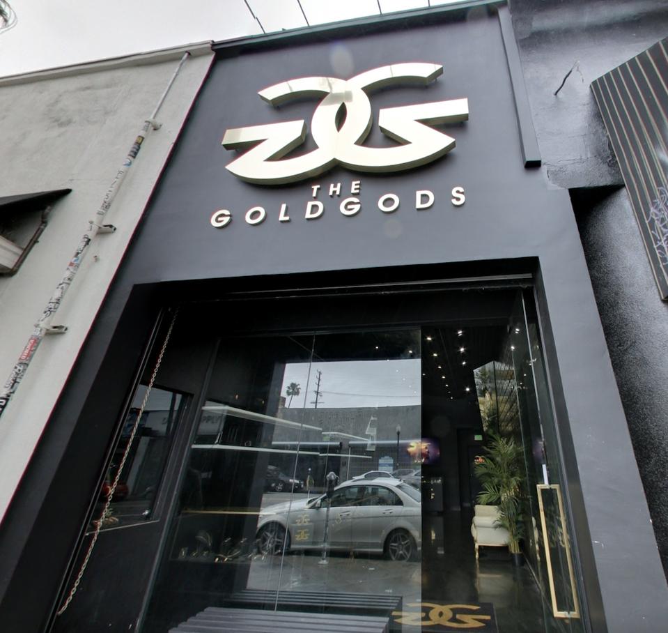 Storefront of The Gold Gods
