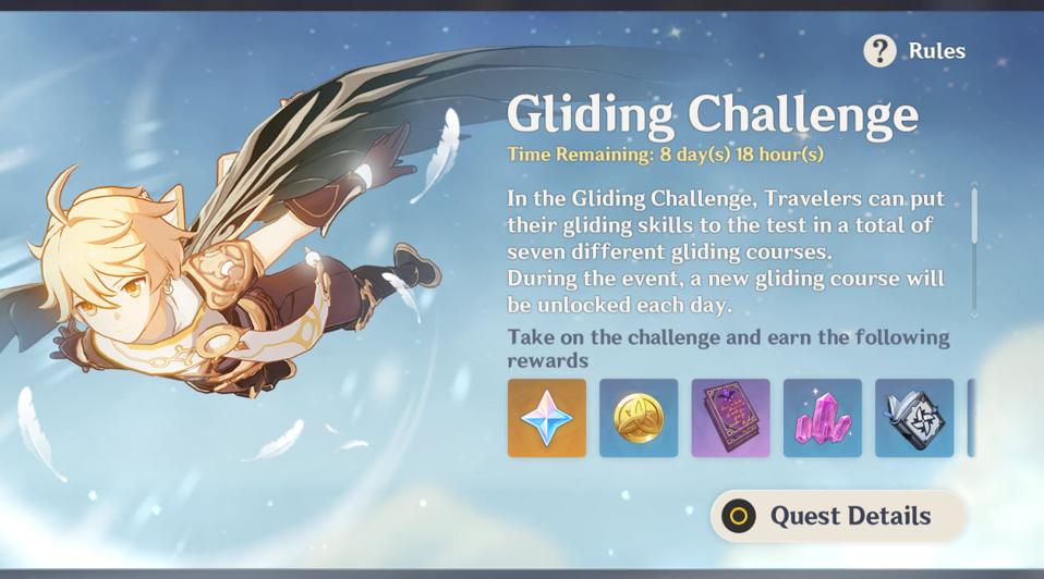 Here Are All The Rewards For Genshin Impact S New Gliding Event Here Are All The Rewards For Genshin Impact S New Gliding Event
