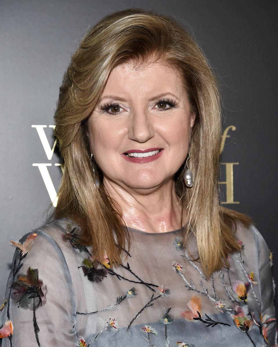Arianna Huffington, CEO and founder of Thrive Global and author of YOUR TIME TO THRIVE.