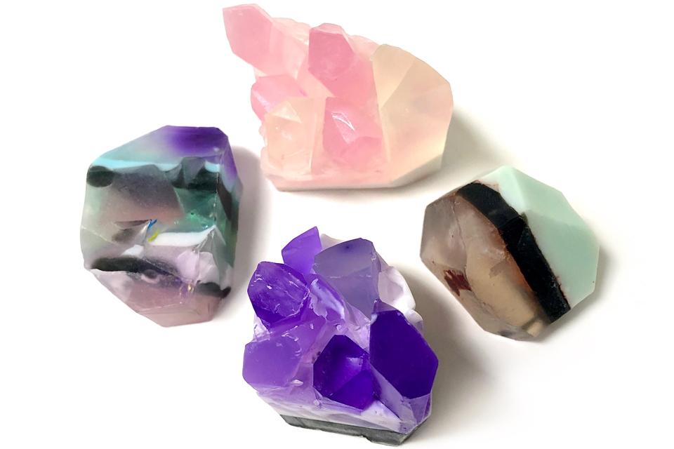 gemstone soap