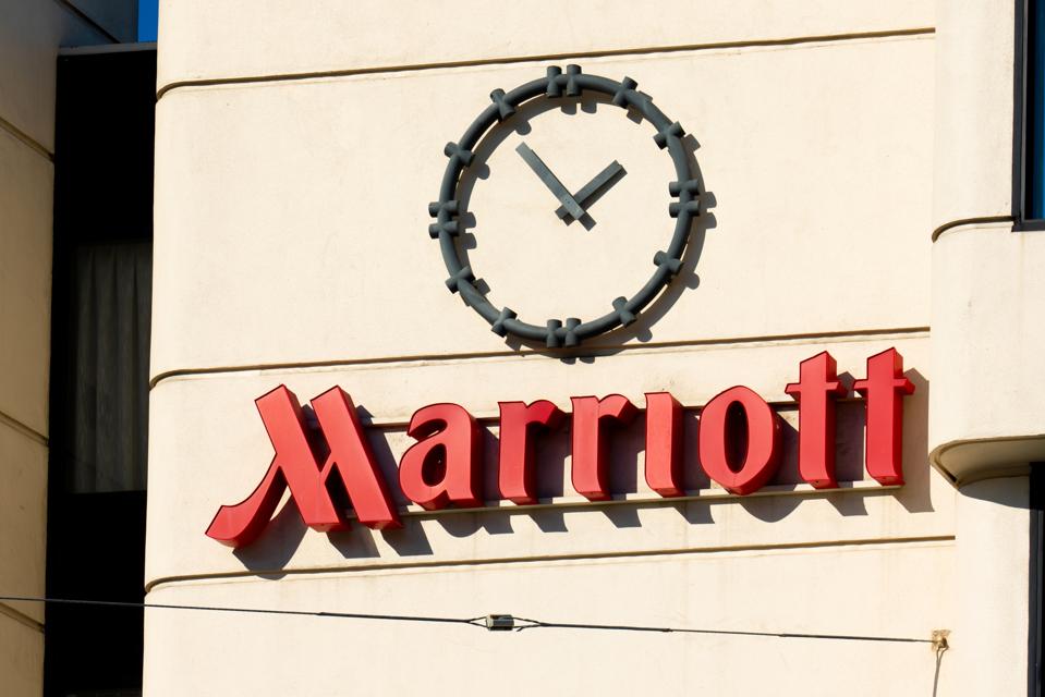 American multinational hospitality company Marriott hotel...