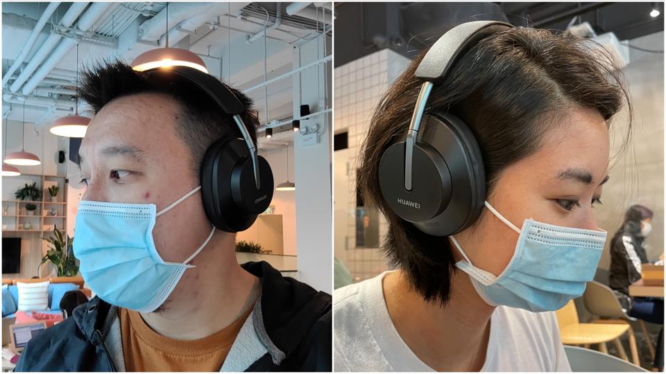 The Freebuds Studio are a comfortable fit