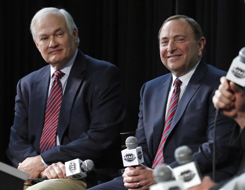 Donald Fehr and Gary Bettman