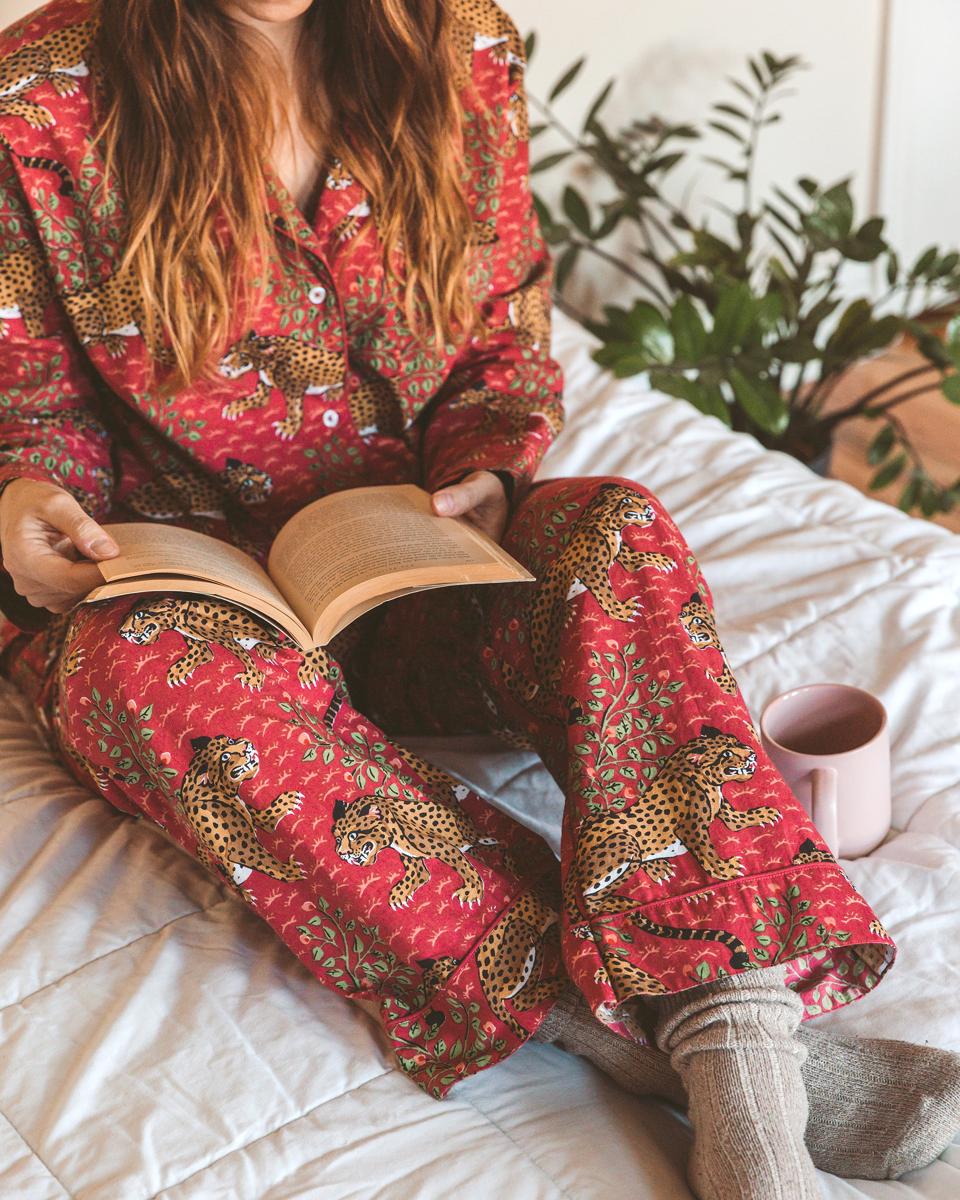 Bagheera Long Pajama Set from PRINTFRESH