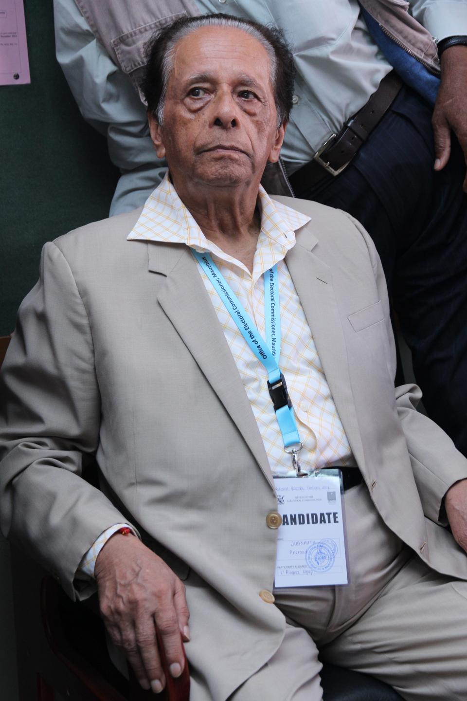 11 Dec 2014: Anerood Jugnauth elected Prime Minster at age 84 years old, and stepped down two years later