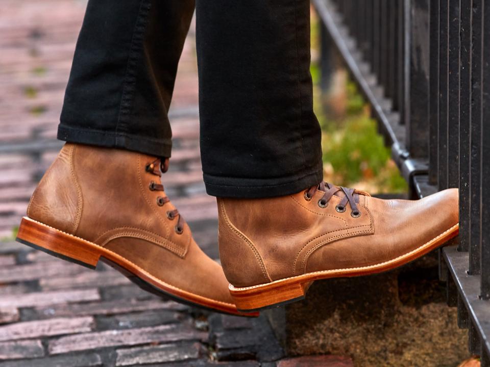 Havana Leather Boot by Adelante Shoe Co.