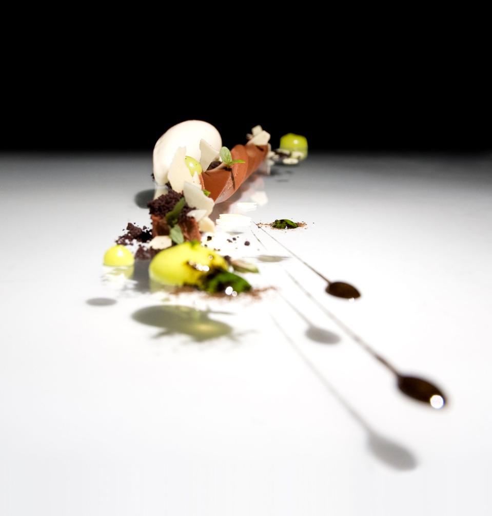 Chocolate desert at Vespertine