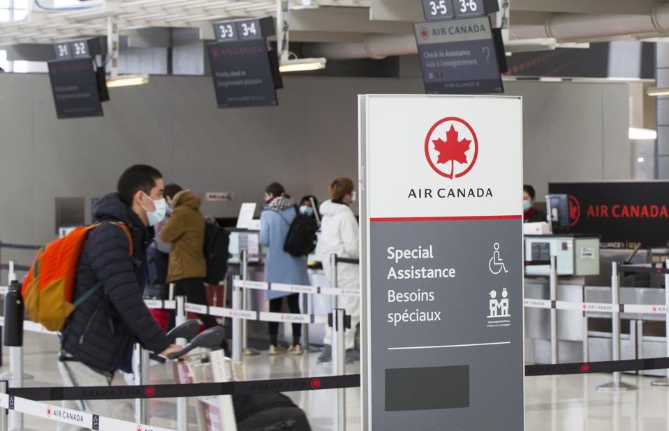 Air Canada will offer facial biometric readings on flights from the U.S. to Canada