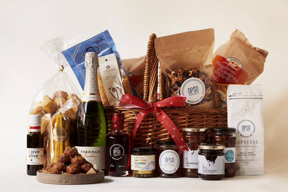 Opso Greek Christmas hamper