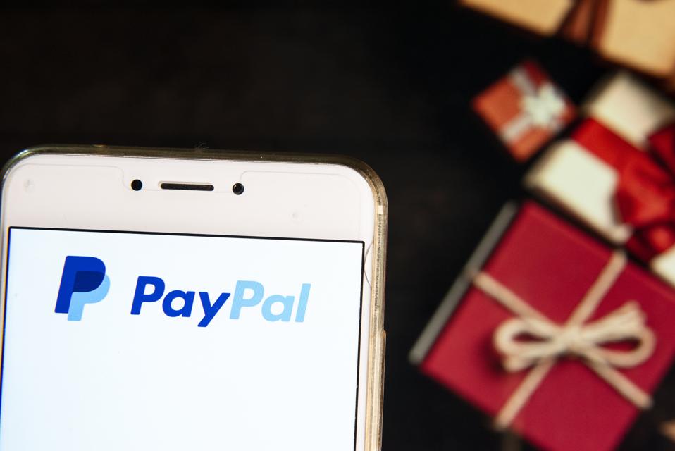 American online payment platform owned by Paypal, logo is