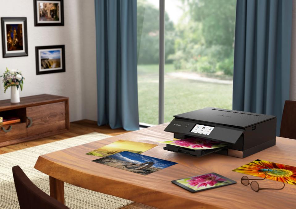 Canon Pixma TS8320 photo printer in black