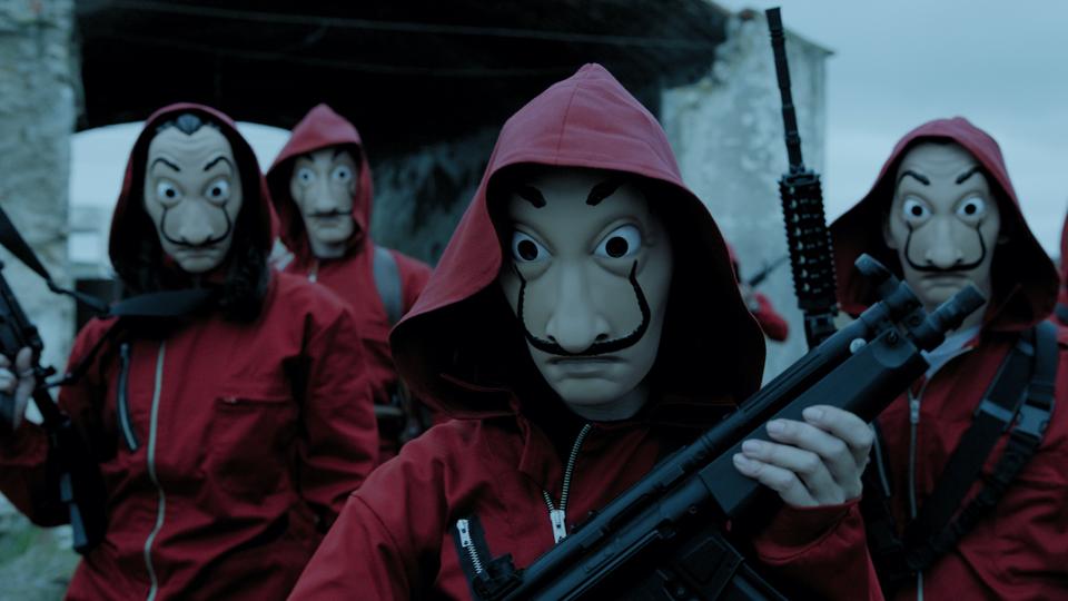 Part 4 of 'Money Heist' aka 'La Casa de Papel' hit the Top 10 in 92 countries in 2020.