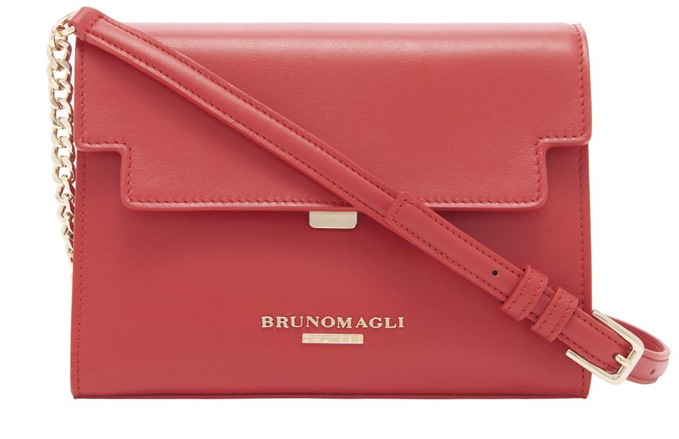 Bruno Magli Chain Notched Crossbody