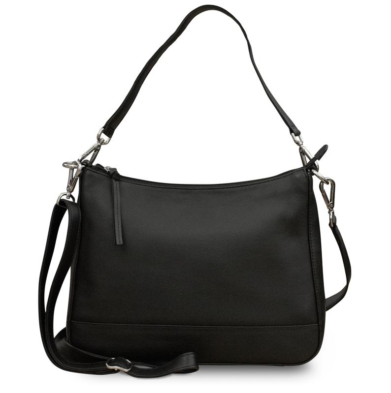  ili New York Medium Leather Convertible Hobo   