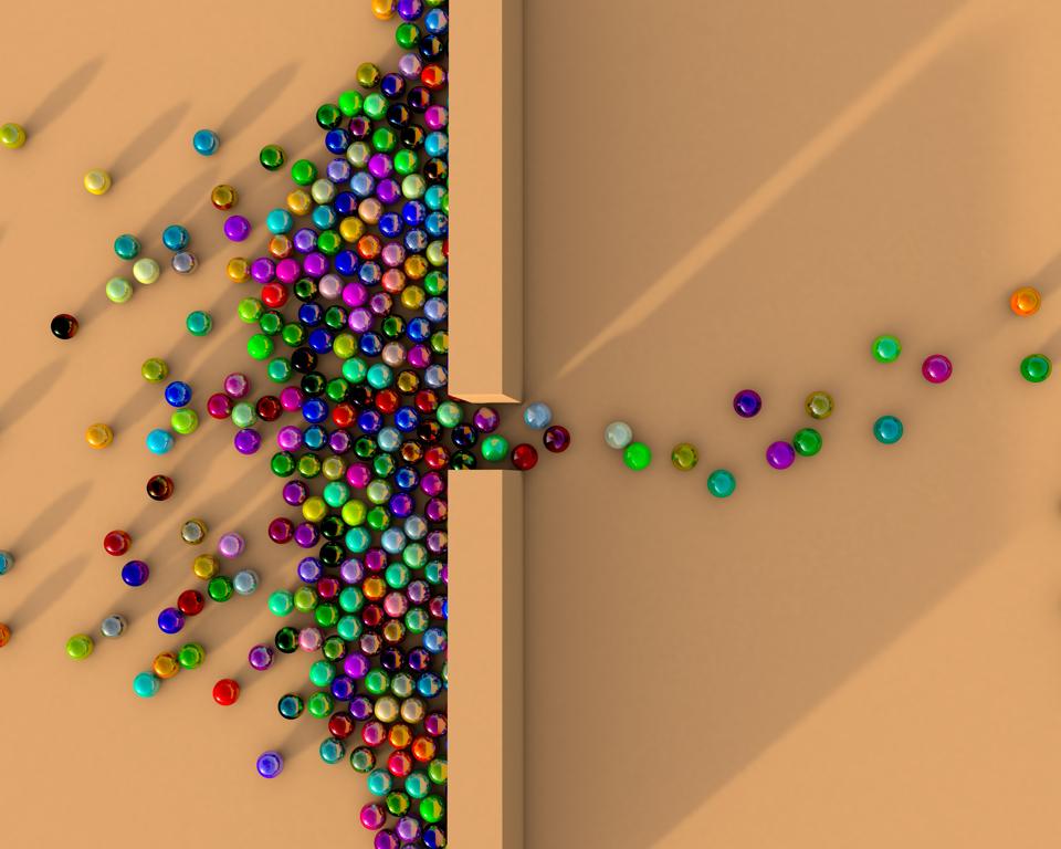 Black Friday Concept. Bottleneck