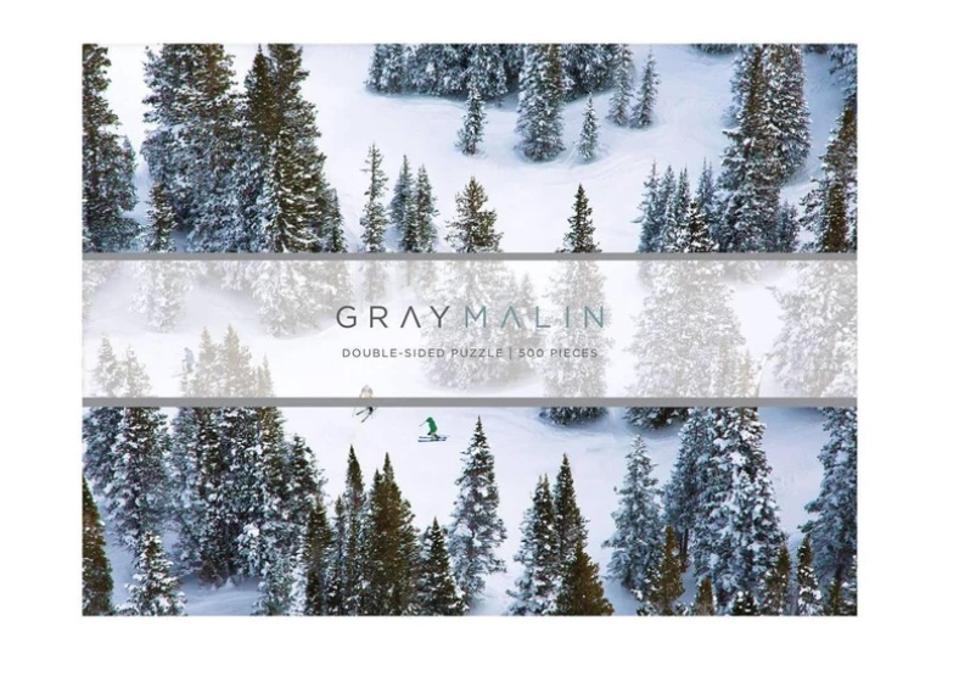 Gray Malin The Snow Double-Sided Puzzle from Galison