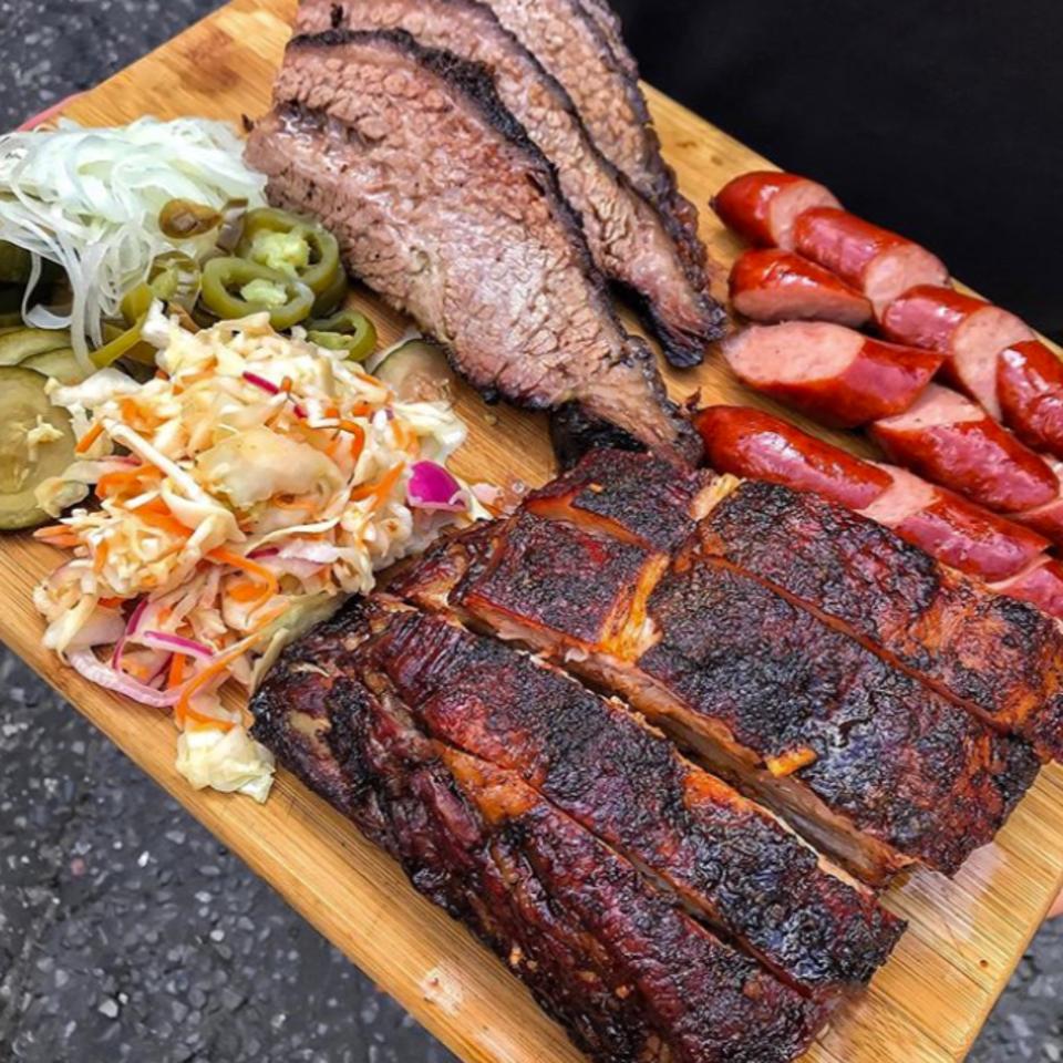 Large Smoked BBQ Crate from The Food Crate
