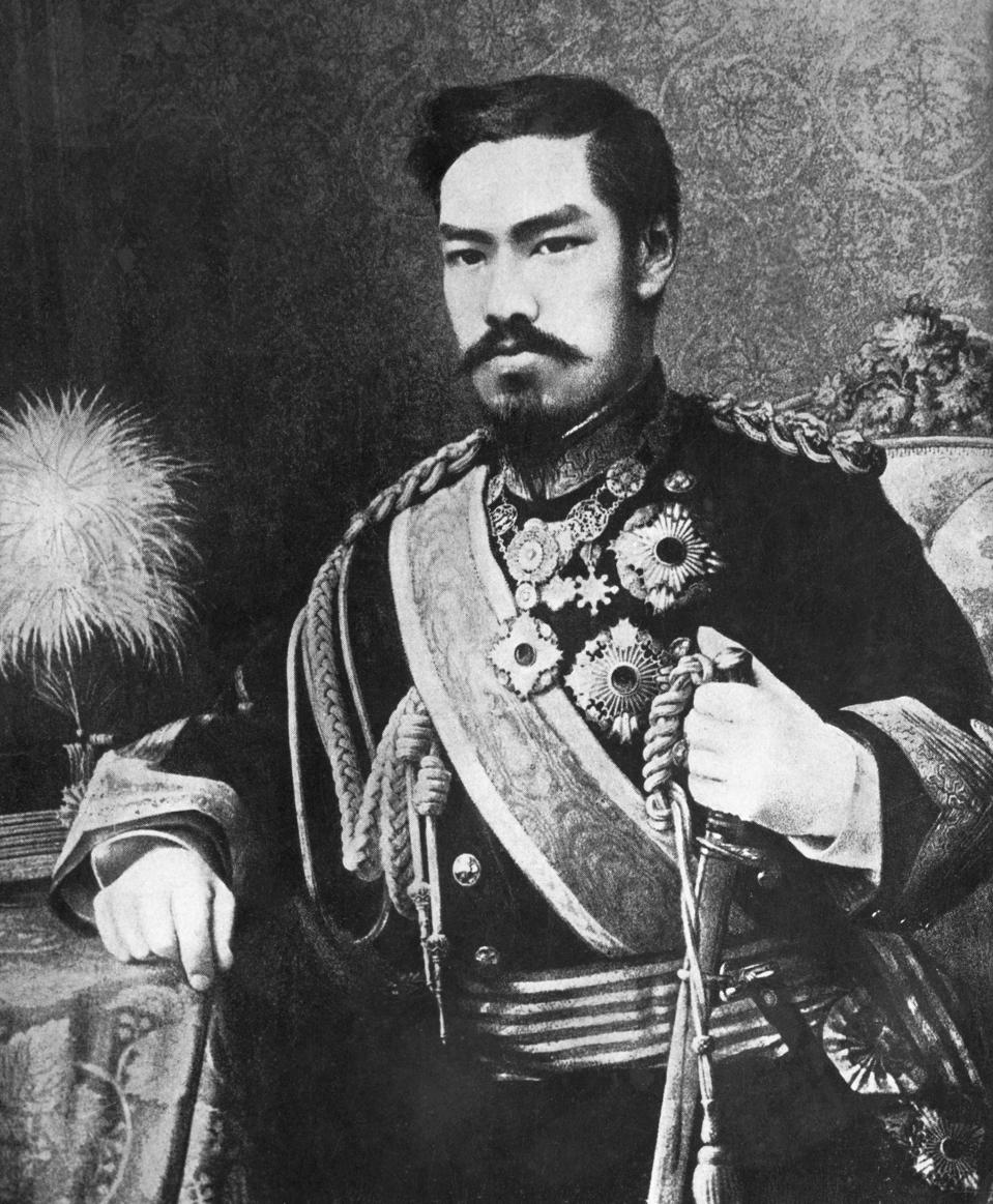 Emperor of Japan between 1867-1912, Mutsuhito from the Meiji family marked the end of the Shogunate, and the rapid industrialization of Japan
